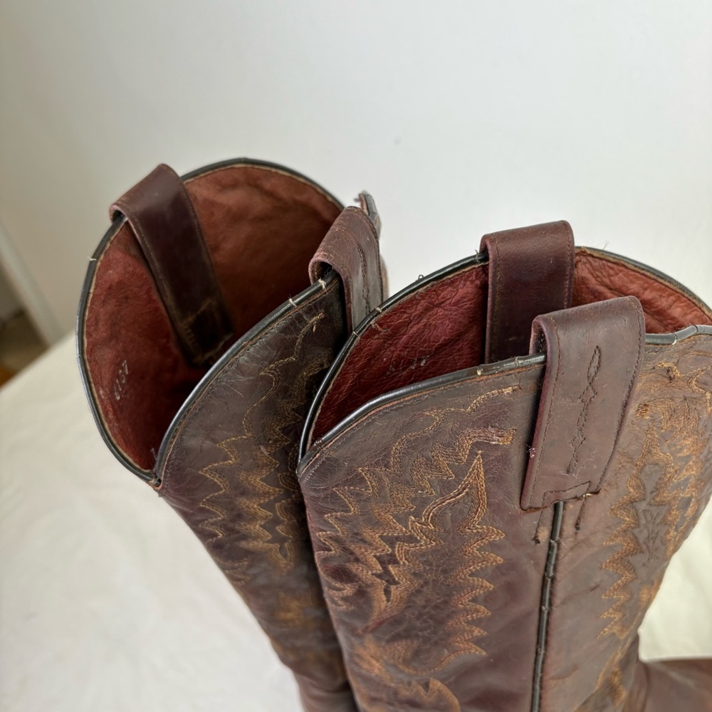 DAN POST Women Western Cowboy Boots Style 3464 Coastal Cowgirl Rodeo Ranch Sz 10 - Picture 2 of 16